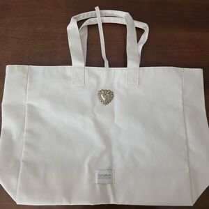 Dolce & Gabbana Beige Devotion Sacred Heart Tote